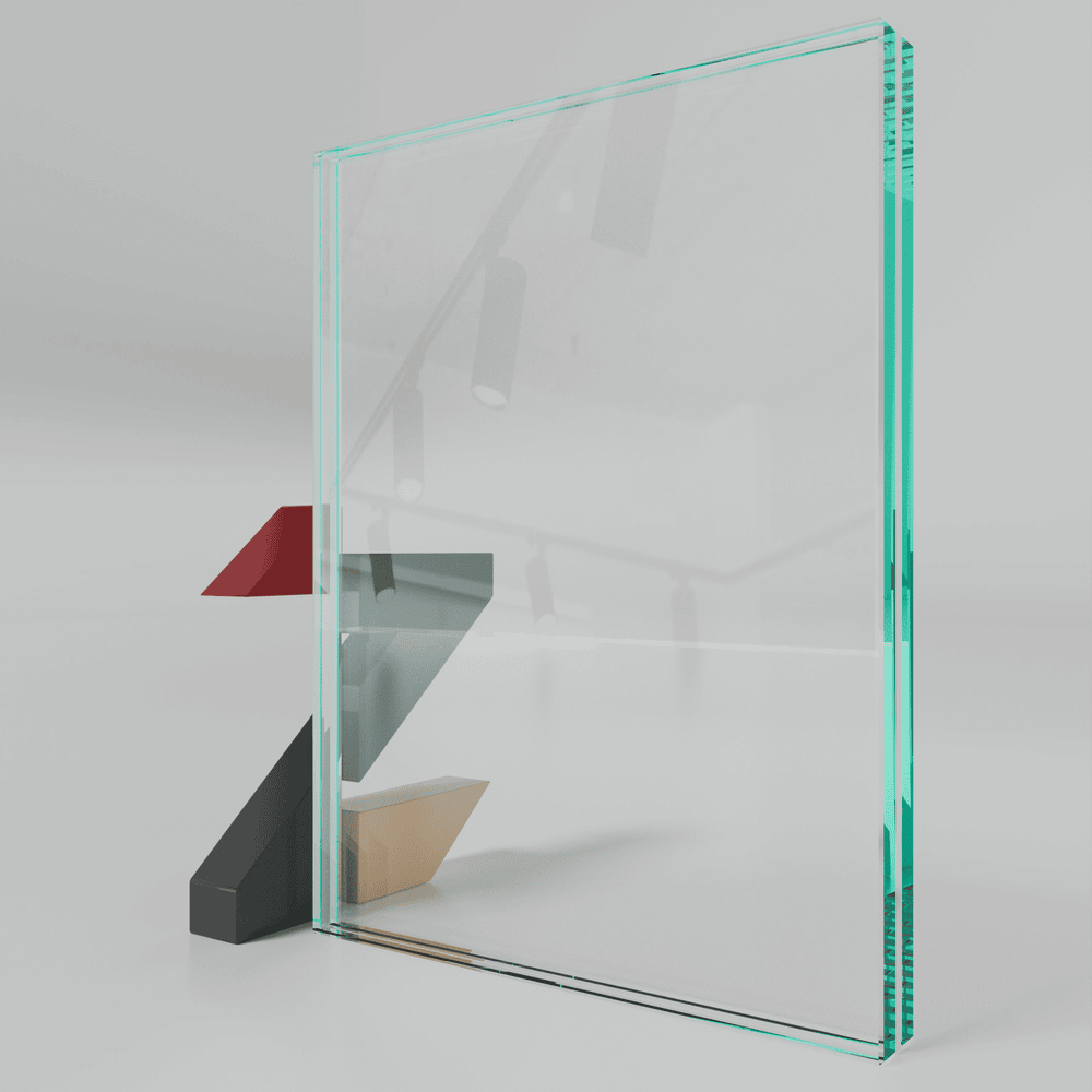VSG aus Weissglas
